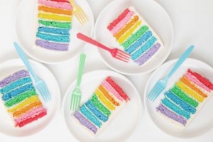 rainbow cake