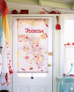 mapas na decoração