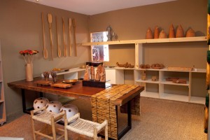 Decoração com artesanato