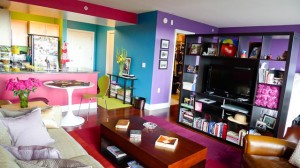 apartamento colorido
