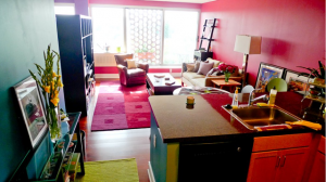 apartamento colorido