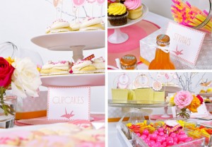 cores de sexta: festa laranja e rosa