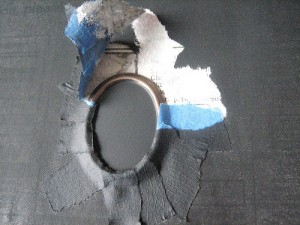 pingente quadro negro diy