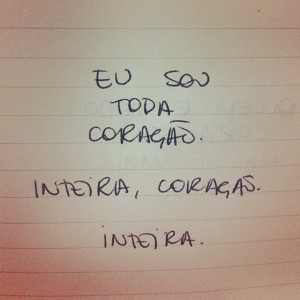 eu sou toda coração