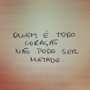eu sou toda coração
