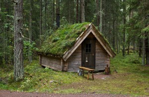 morar numa cabana