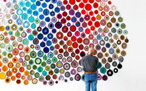 parede colorida