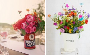 flores na decoração