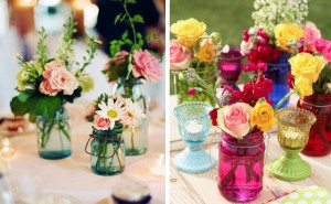 flores na decoração