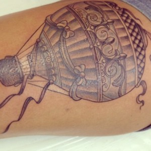 tattoo balão