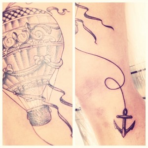 tattoo balão