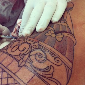 tattoo balão
