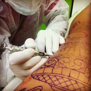 tattoo balão