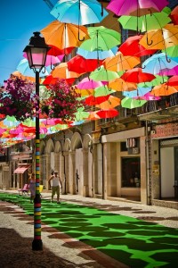 sombrinhas coloridas