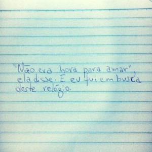 hora de amar