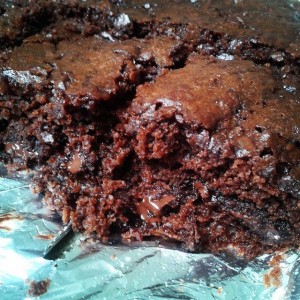brownie vegetariano