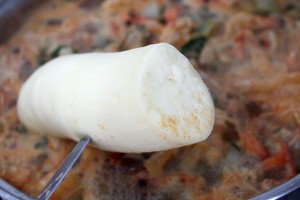 caldinho de camarao