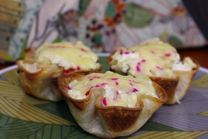 cestinha de ricota com palmito