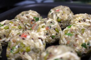 bolinho de arroz 7 graos