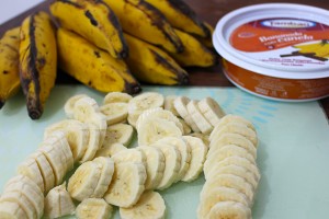 sobremesa gelada de banana