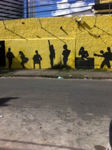 andando pro trabalho