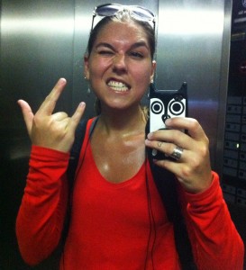 andando pro trabalho