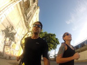 corrida na rua