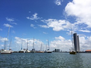 travessia de barquinho