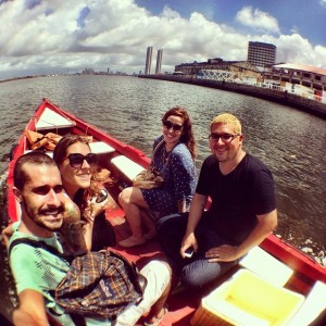 travessia de barquinho